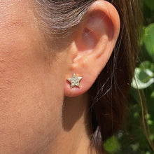 Load image into Gallery viewer, 18K Gold Filled Zircon Star Stud Earring
