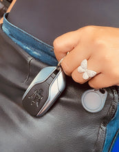 Load image into Gallery viewer, 18K Gold Filled Ring with Micro Pave Cubic Zirconia Butterfly Wings
