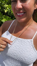 Load image into Gallery viewer, 18k Gold Filled 5mm Rolo Link Chain

