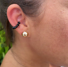 Load image into Gallery viewer, 18k Gold Filled Beaded Earring Cuffs
