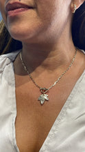 Load image into Gallery viewer, 18k Gold Filled Leaf Toggle Choker
