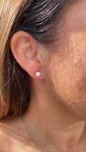 Load image into Gallery viewer, 18k Gold Filled Baby Heart Stud Earring
