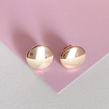 Load image into Gallery viewer, Smooth Plain Heart Stud Earring
