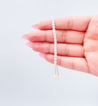 Load image into Gallery viewer, 18k Gold Filled Pearl Adjustable Bracelet

