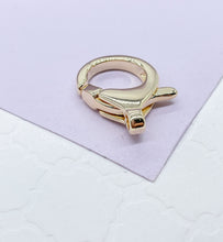 Load image into Gallery viewer, 18k Gold Filled Plain Crab Claw Clasp
