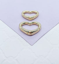 Load image into Gallery viewer, 18k Gold Filled Carabiner Snap Lock, Connector Chain Pendants &amp; Charms, Creative Styling Parts Components
