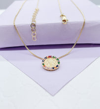 Load image into Gallery viewer, 18k Gold Filled San Benito Charm Necklace
