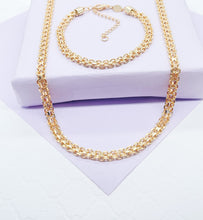 Load image into Gallery viewer, 18k Gold Filled Bismark Style Set
