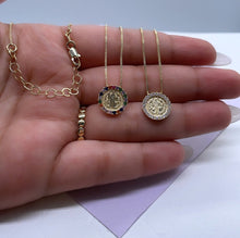Load image into Gallery viewer, 18k Gold Filled San Benito Charm Necklace
