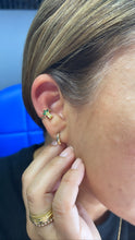Load image into Gallery viewer, 18k Gold Filled Fruit Themed Earring Cuffs
