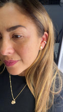 Load image into Gallery viewer, 18k Gold Filled Beaded Ear Cuffs in Pearl Gold Bead Styles
