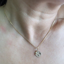 Load image into Gallery viewer, 18k Gold Filled World Map Medallion Set
