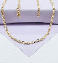 Load image into Gallery viewer, 18k Gold Filled Classic Chunky Think Curb Link Chain
