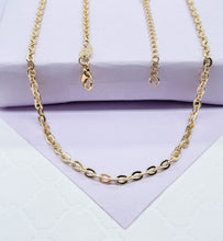 Load image into Gallery viewer, 18k Gold Filled Classic Chunky Think Curb Link Chain
