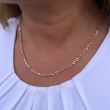 Load image into Gallery viewer, 18k Gold Filled Classic Chunky Think Curb Link Chain
