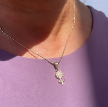 Load image into Gallery viewer, 18k Gold Filled Dainty Sunflower Set
