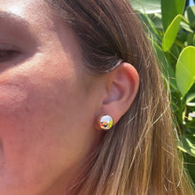 Load image into Gallery viewer, 18k Gold Filled XL Plain Ball Stud Earring
