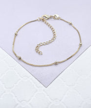 Load image into Gallery viewer, 18k Gold Filled Satellite Chain 1mm Necklace
