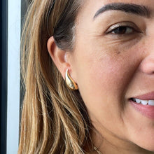 Load image into Gallery viewer, Gorgeous 18k Gold Filled XL Plain Tear Drop Earrings
