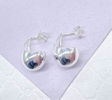 Load image into Gallery viewer, 18k Gold Filled Chunky Smooth Tear Drop Earring
