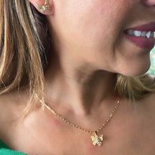 Load image into Gallery viewer, 18k Gold Filled Dainty Butterfly Set
