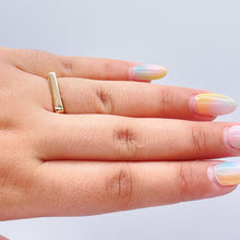 Load image into Gallery viewer, 18k Gold Filled Minimalist Plain Smooth Square Ring
