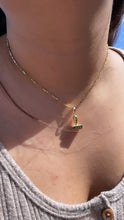 Load image into Gallery viewer, 18k Gold Filled Love &amp; Hearts Solid Wax Seal Stamp Pendant
