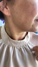 Load image into Gallery viewer, 18k Gold Filled Plain Dainty Crescent Moon and Lightning Bolt Pendants
