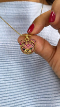 Load image into Gallery viewer, 18k Gold Filled Chunky Bear Charm: Hypoallergenic Animal Pendant
