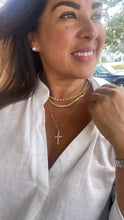 Load image into Gallery viewer, 18k Gold Filled 5mm Soft Flat Snake Chain Supplies
