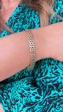 Load image into Gallery viewer, 18k Gold Filled Bismark Style Bracelet 7mm
