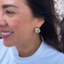 Load image into Gallery viewer, 18k Gold Filled Knot Stud Earrings: Minimalist Jewelry
