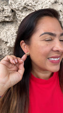 Load image into Gallery viewer, 18k Gold Filled Open Ended Twisted Creole Hoop Earrings
