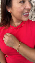 Load image into Gallery viewer, 18k Gold Filled 5mm Gold Bead Chain Necklace Supplies Designers
