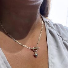 Load image into Gallery viewer, 18K Gold Filled Puffy Baby Heart Choker
