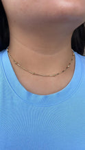Load image into Gallery viewer, 18k Gold Filled Dainty Satellite Dash-n-Dot Chain
