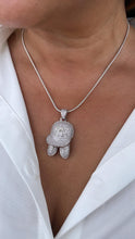 Load image into Gallery viewer, 18k Gold Filled Micro Pavê Large Baseball Cap with shoes Pendant
