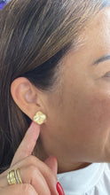 Load image into Gallery viewer, 18k Gold Filled Starburst Flower Stud Earring

