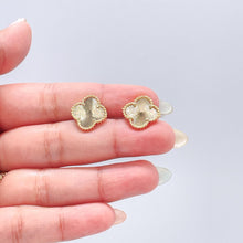 Load image into Gallery viewer, 18k Gold Filled Starburst Flower Stud Earring
