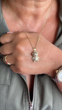 Load image into Gallery viewer, 18k Gold Filled CZ Puffy Baby Bear Charm, For Chains and Jewellery Making
