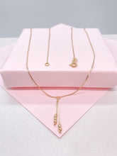 Load image into Gallery viewer, 18k Gold Filled Cobra Link Choker with Engraved Tiny Heart and Beads Detail
