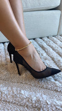 Load image into Gallery viewer, 18k Gold Filled 6mm Rolo and Rope Anklet Chain Design and Stylish Ankle Bracelet
