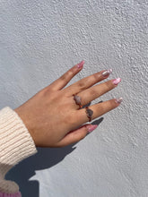 Load image into Gallery viewer, Sophisticated 18k Rose Gold Filled CZ Heart Ring
