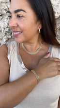 Load image into Gallery viewer, 18k Gold Filled 9.5mm Bismark Style Set
