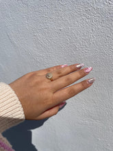 Load image into Gallery viewer, 18k Gold Filled CZ Halo Style Ring
