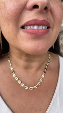 Load image into Gallery viewer, 18k Gold Filled Smooth Flat 6mm Mariner Link Set
