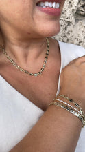 Load image into Gallery viewer, 18k Gold Filled Smooth Flat 6mm Mariner Link Set

