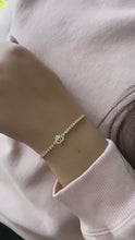 Load and play video in Gallery viewer, 18k Gold Filled Blue Evil Eye Tennis Adjustable Bracele, 3 Styles Available
