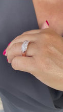 Load and play video in Gallery viewer, 18k Signet CZ Rose Gold Ring
