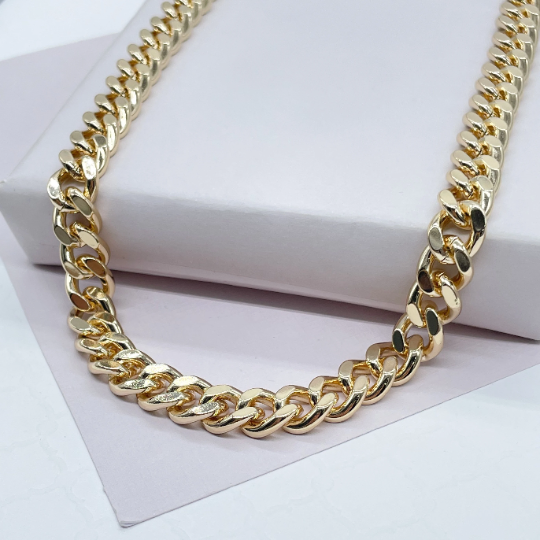 18k Thick Cuban Link Chain Wholesale Jewelry Supplies